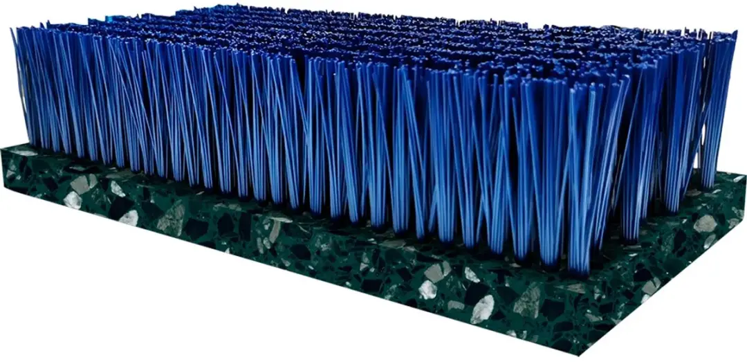 Sporti Schoenborstel Voor Schone Schoenen - Blauw - afbeelding 2 van 2