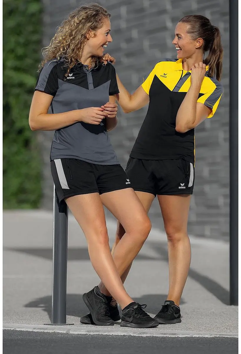 Erima Squad Polo Dames - Zwart - afbeelding 4 van 6