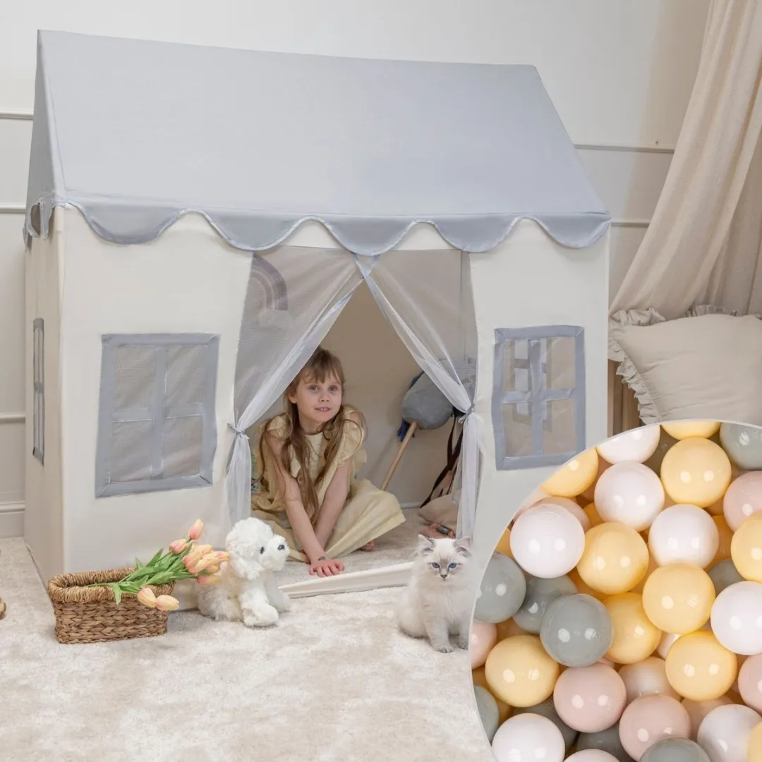 KiddyMoon Speelhuisje 400 Ballen