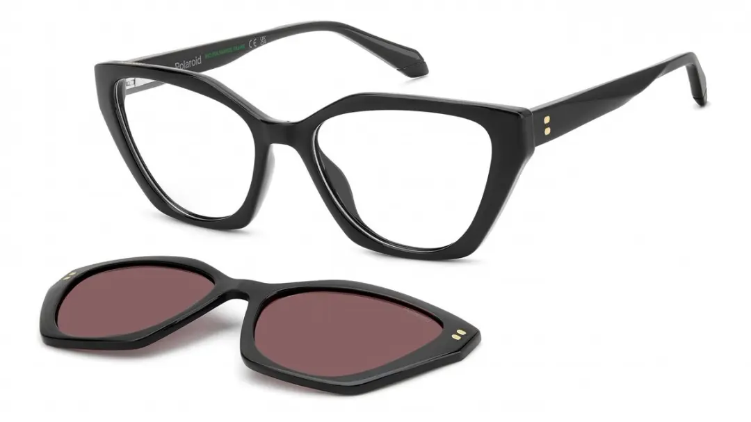 Polaroid PLD D637/C Black violet 54/17/131.1 WOMAN Brilmonturen