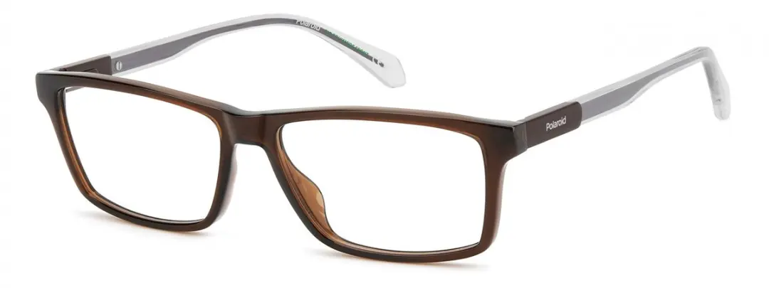 Polaroid PLD D635 Brown 56/15/134.3 MAN Brilmonturen