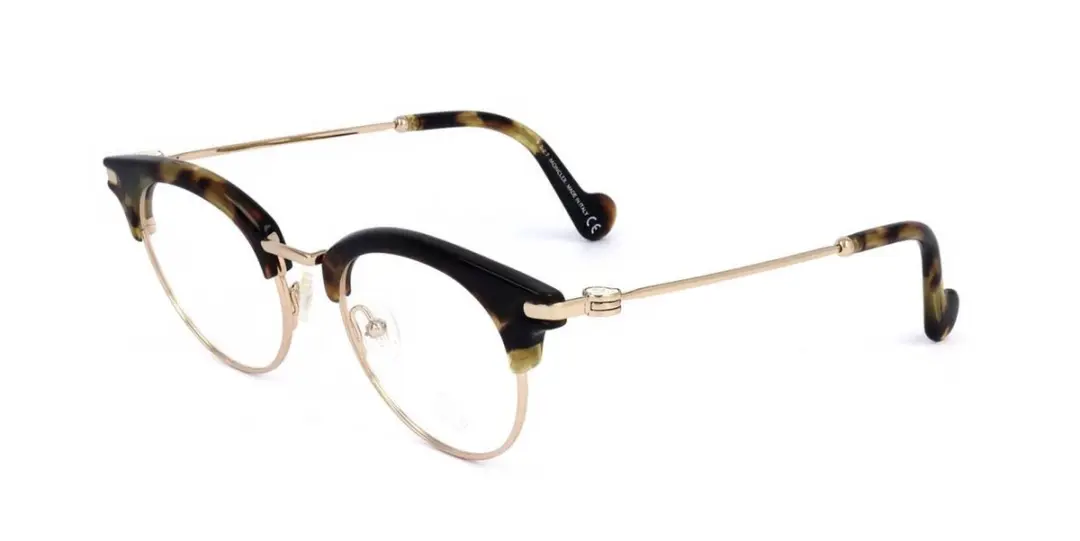 Moncler ML5020 Coloured havana 47/19/140 WOMAN Brilmonturen