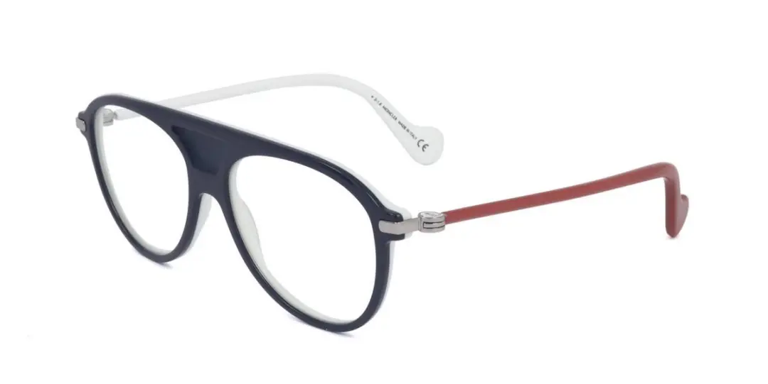 Moncler ML5033 Blue 55/16/145 MAN Brilmonturen