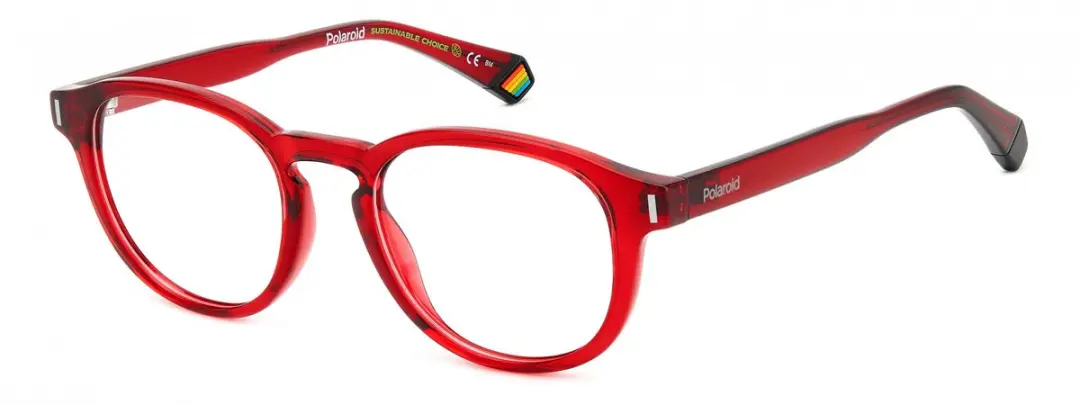 Polaroid PLD D452 Red 48/19/135 UNISEX Brilmonturen