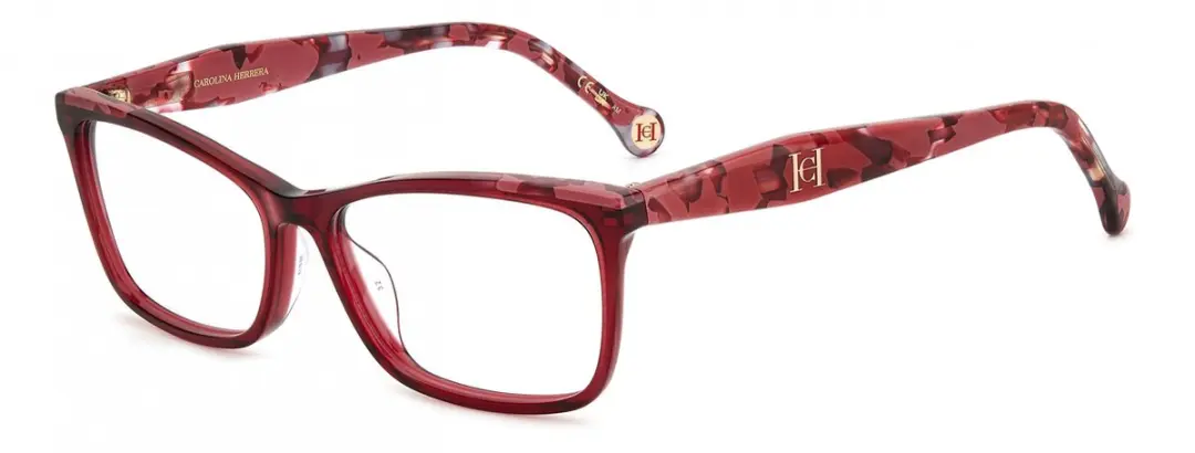 Carolina Herrera HER 0202/G Burgundy red havana 56/15/145 WOMAN Brilmonturen