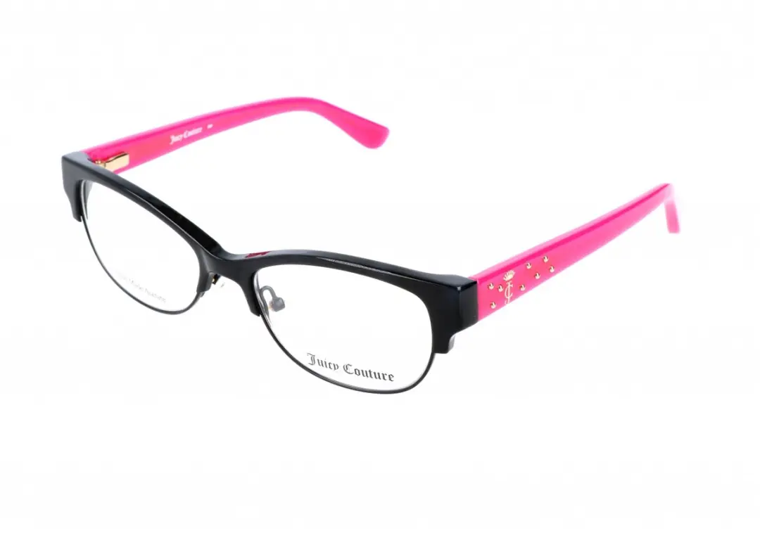 Juicy Couture JU 137 Black matt black pink 50/16/135 WOMAN Brilmonturen