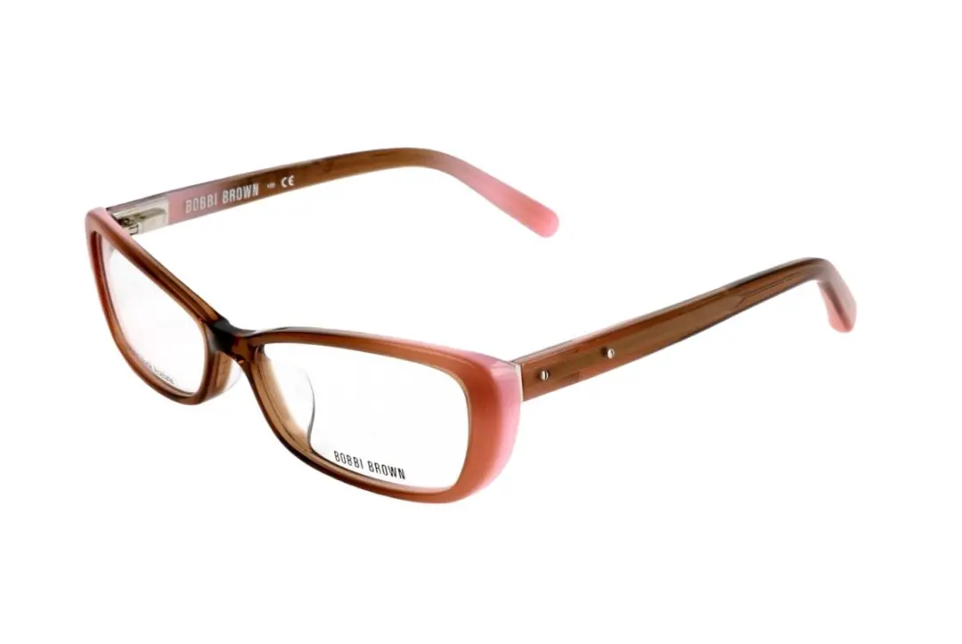 Bobbi Brown THE DEVIN Pink striped brown 54/15/135 WOMAN Brilmonturen