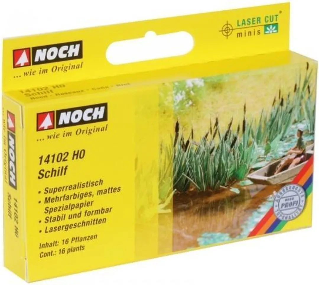 Noch Riet Landschapsbouw Beplanting Schaal H0 - Groen