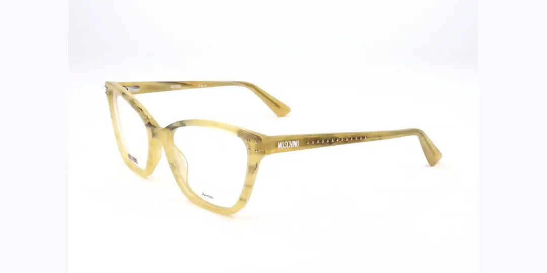 Moschino MOS595 Marble yellow 54/17/140 WOMAN Brilmonturen