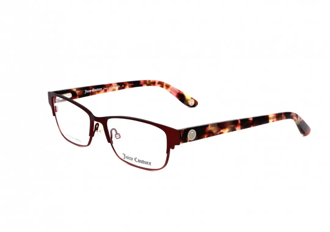 Juicy Couture JU 151 Matt red havana brown 52/15/135 WOMAN Brilmonturen