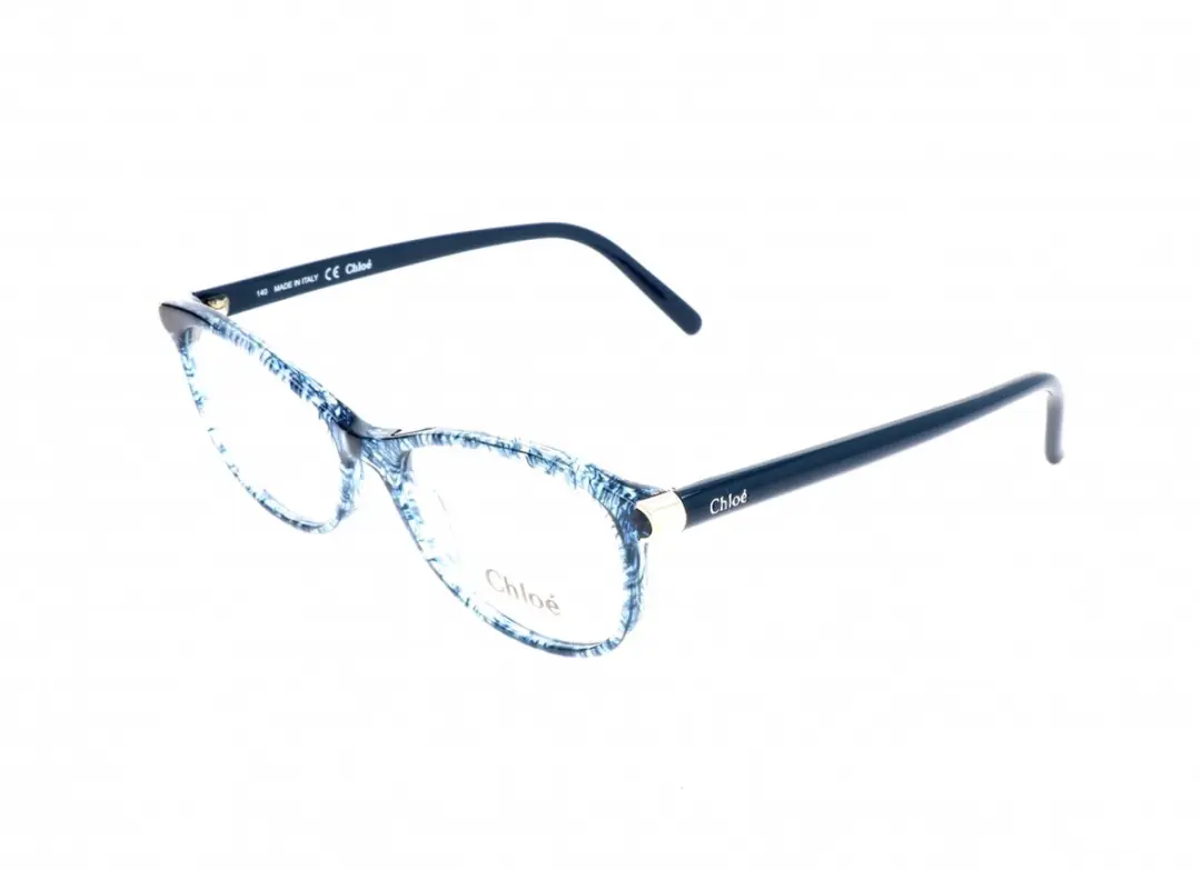 Chloè CE2614 Blue marble 52/17/140 WOMAN Brilmonturen