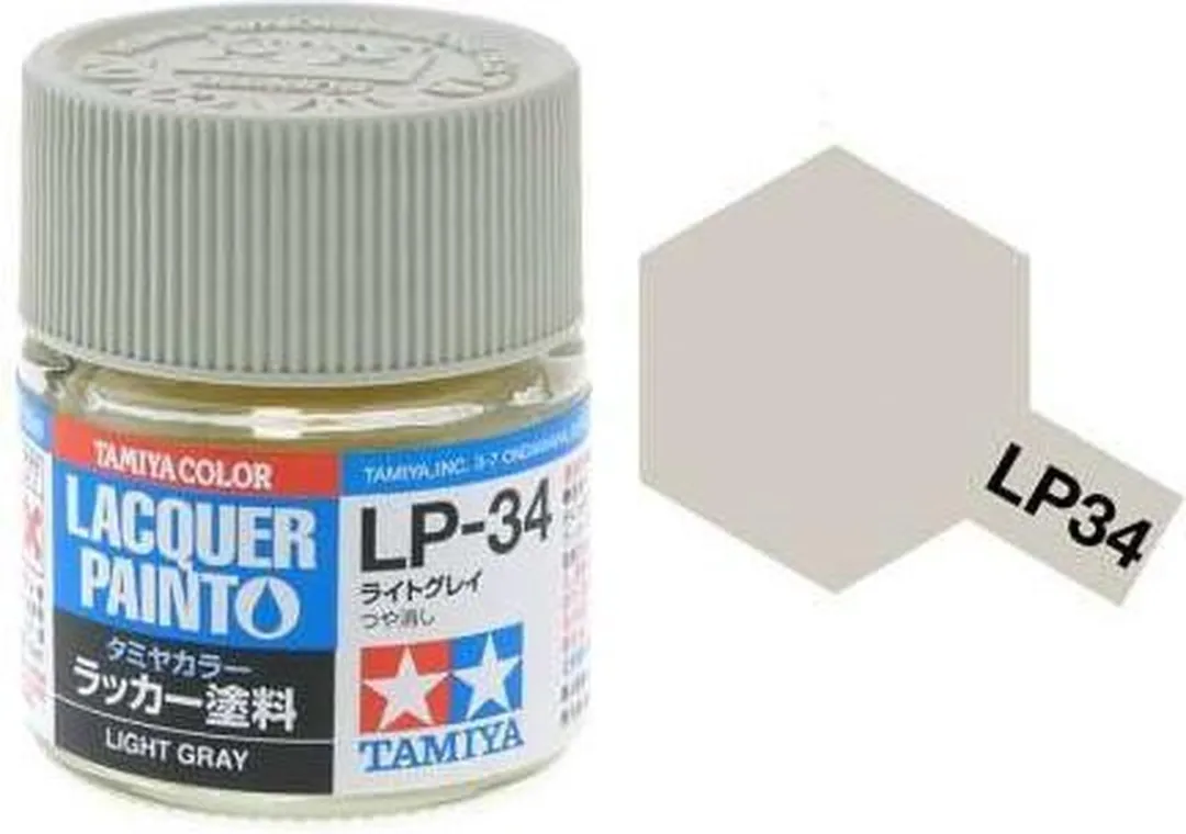 Tamiya Hobbyverf Olieverf LP-34 Light Grey 10ml - Matt