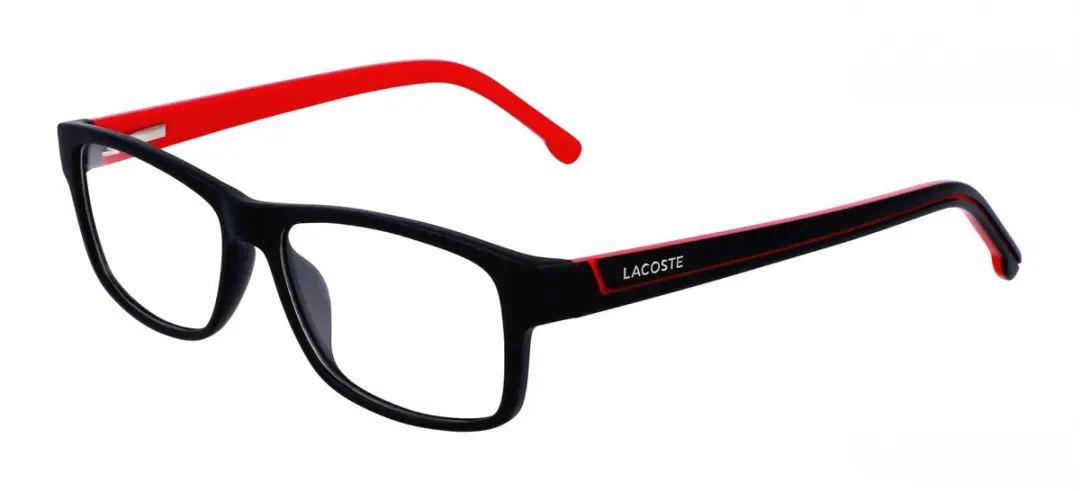 Lacoste L2707 Matte black/red 51/15/140 MAN Brilmonturen