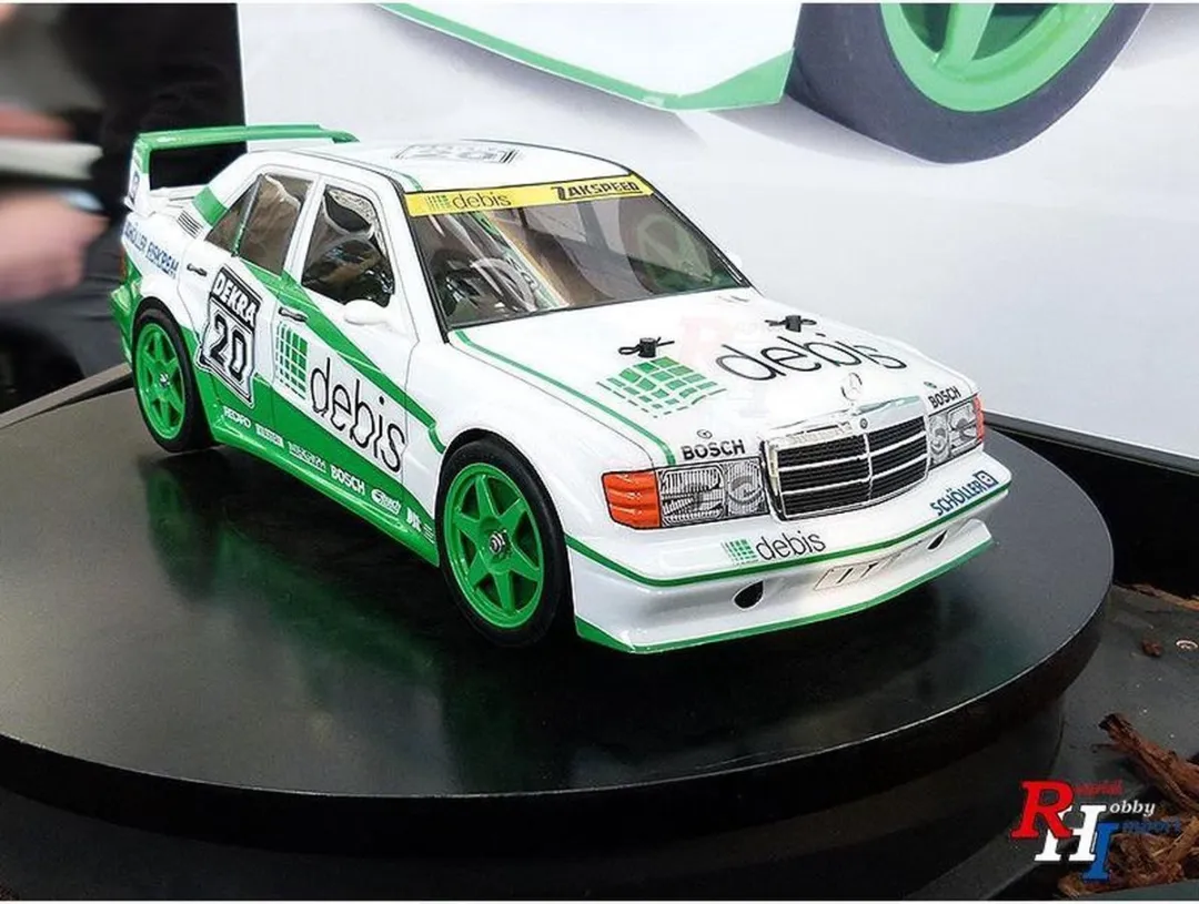 Tamiya 1/10 Mercedes-Benz 190 Evo.II Zakspeed 'debis' 58656 - Groen/wit