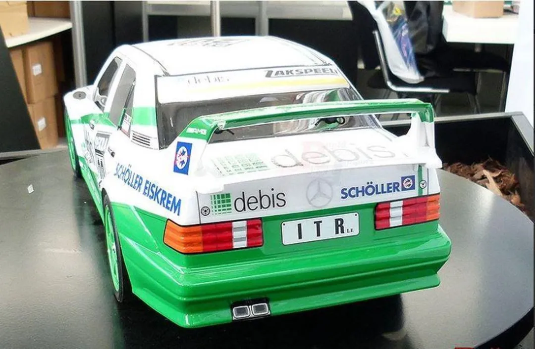 Tamiya 1/10 Mercedes-Benz 190 Evo.II Zakspeed 'debis' 58656 - Groen/wit