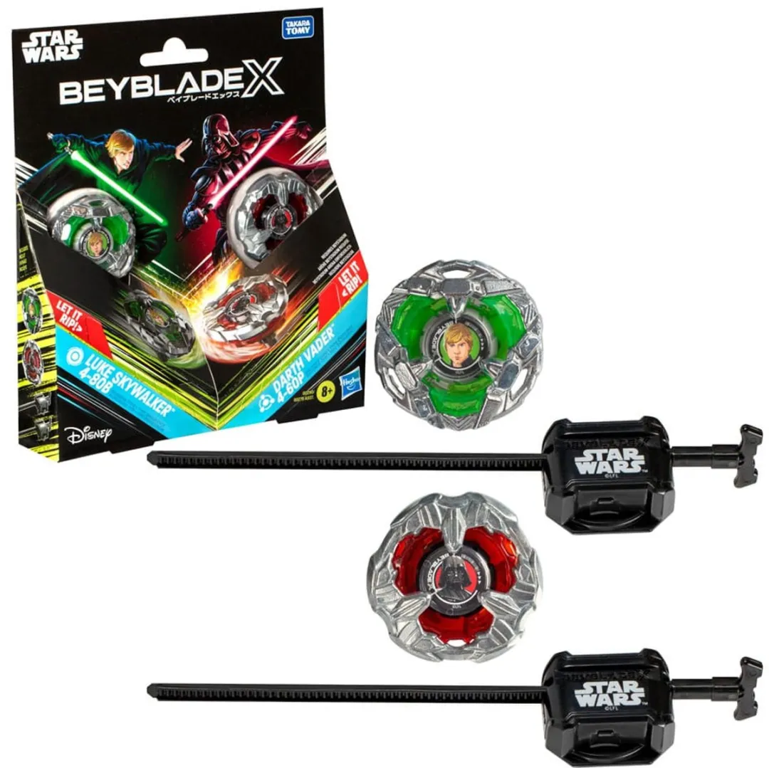 Hasbro Beyblade X Star Wars Luke Skywalker vs Darth Vader Multipack - HASG0290