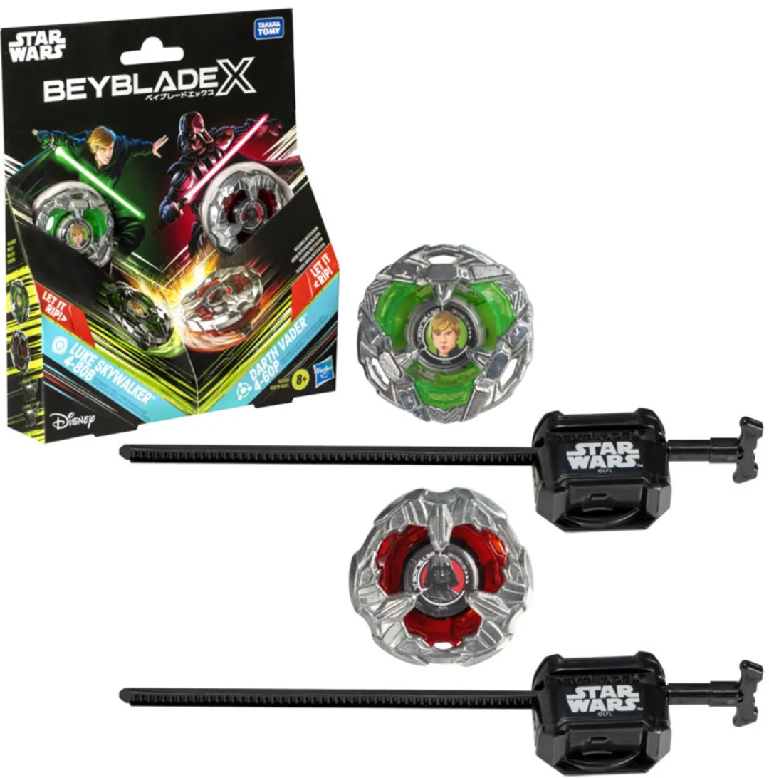 Hasbro Beyblade X Star Wars Luke Skywalker vs Darth Vader Multipack - HASG0290