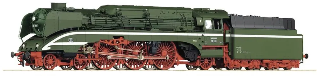 Roco 7110006 H0 Snelrijstoomlocomotief DR 18 201