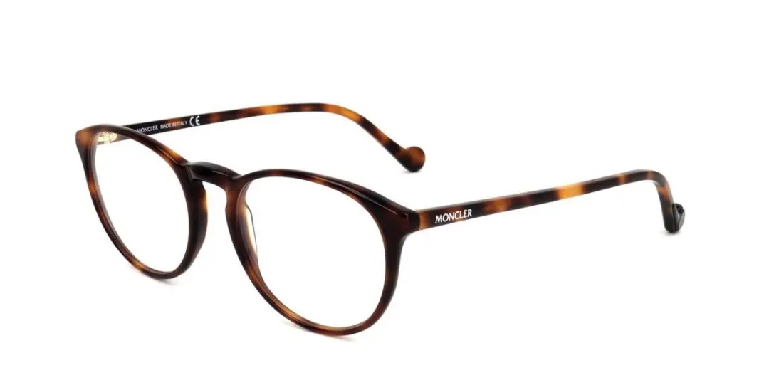 Moncler ML5104 Dark havana 52/19/150 UNISEX Brilmonturen