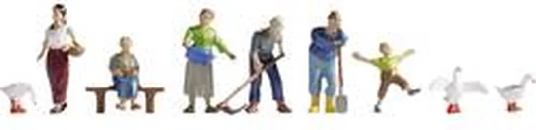 Noch 36629 N Boeren & Boerinnen Figuren - Meerkleurig