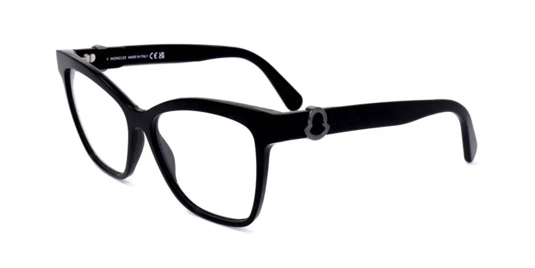 Moncler ML5165 Shiny black 53/14/140 WOMAN Brilmonturen