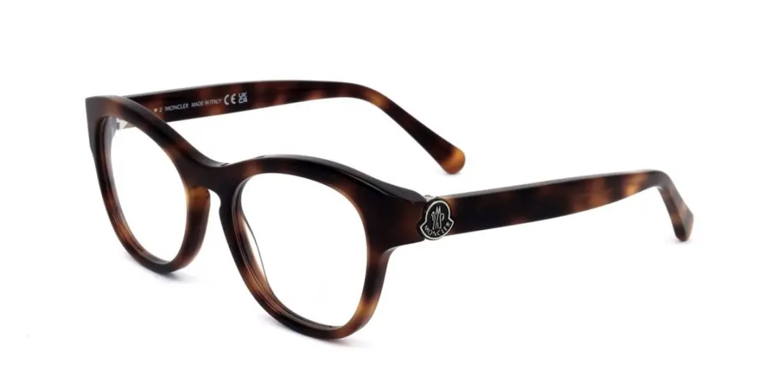 Moncler ML5190 Dark havana 49/17/140 WOMAN Brilmonturen
