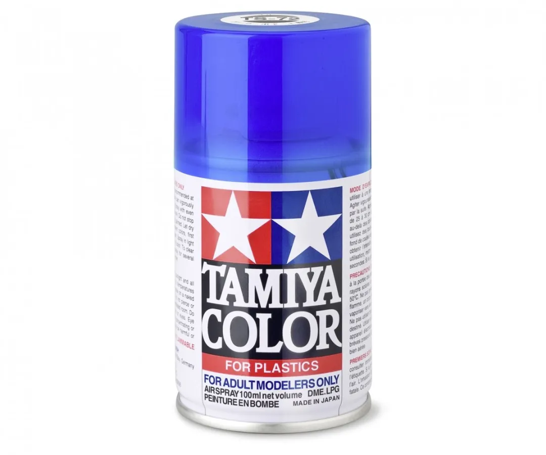 Tamiya TS-72 Clear Blue Acryl Spray 100ml