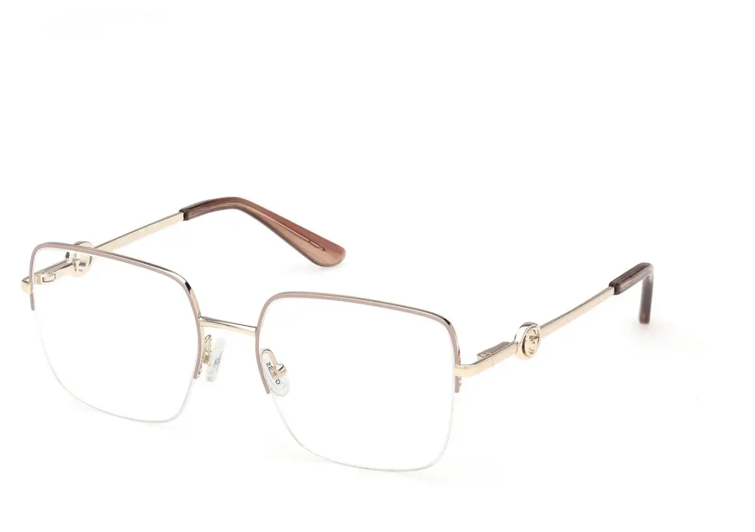 Guess GU50347 Matte beige 53/18/140 WOMAN Brilmonturen