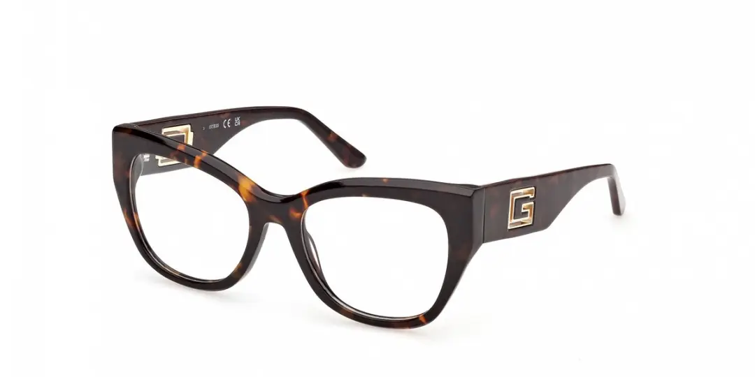 Guess GU50356 Dark havana 52/18/140 WOMAN Brilmonturen