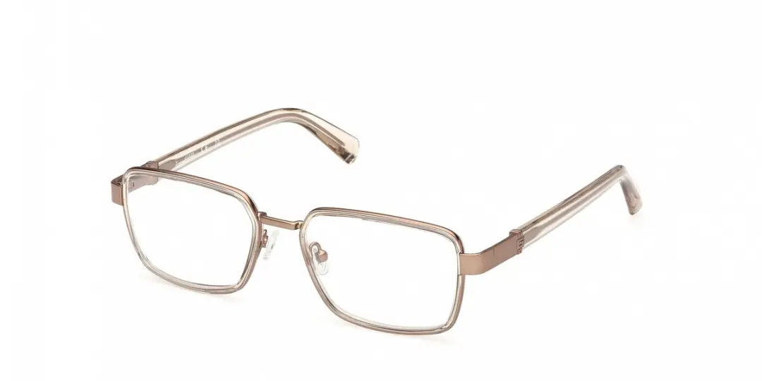 Guess GU50371 Shiny light brown 54/18/145 MAN Brilmonturen