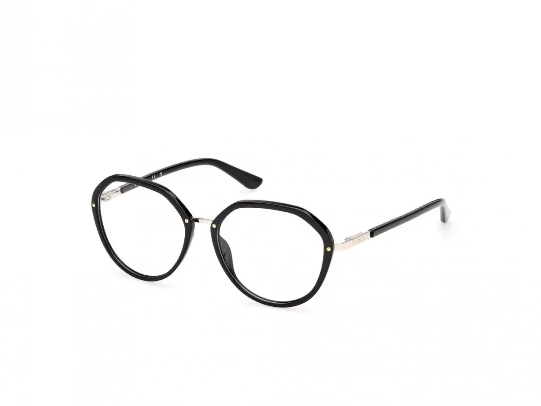 Guess GU50387 Shiny black 53/15/140 WOMAN Brilmonturen
