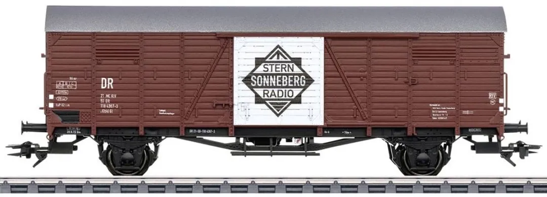 Märklin H0 Overdekte Goederenwagen Gbkl VEB DR