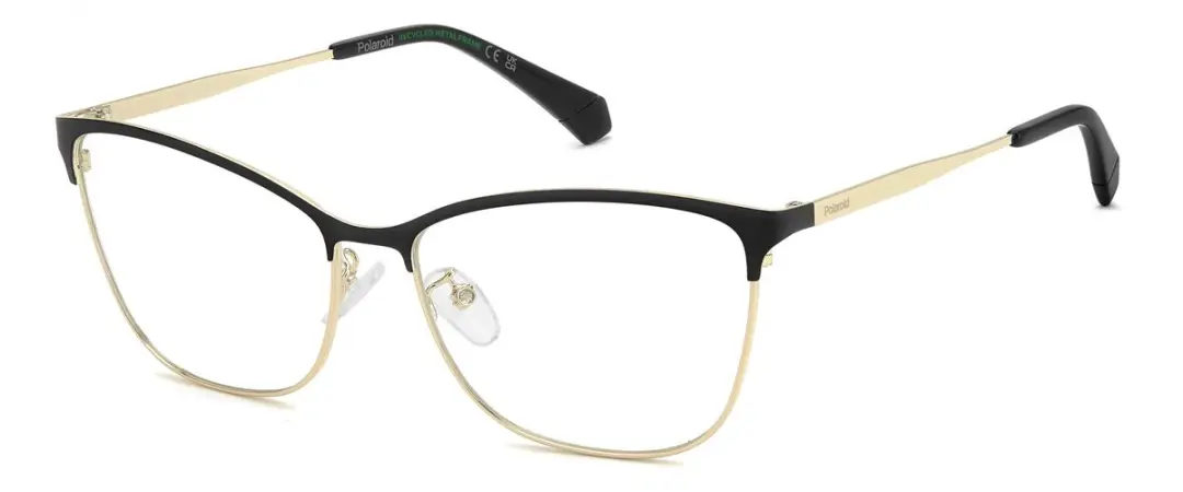 Polaroid PLD D584/G Matte black gold 58/15/140 WOMAN Brilmonturen