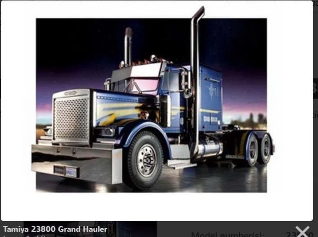 Tamiya XB Grand Hauler 23800 RC Truck