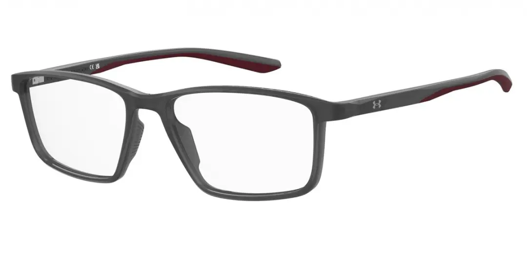 Under Armour UA 5109 Grey red 55/16/145 MAN Brilmonturen