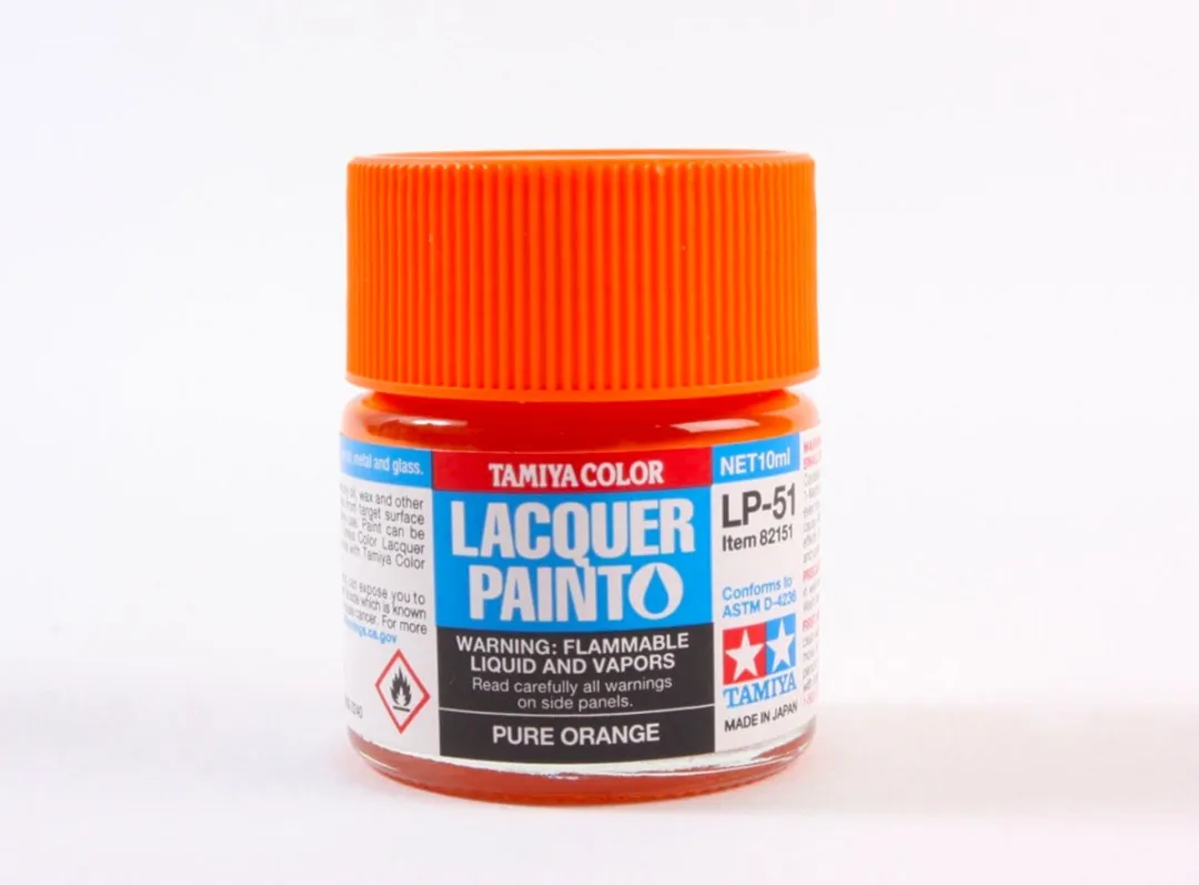 Tamiya Hobbyverf Olieverf LP-51 Pure Orange - 10ml