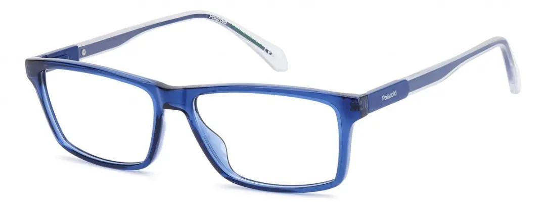 Polaroid PLD D635 Blue 56/15/134.3 MAN Brilmonturen