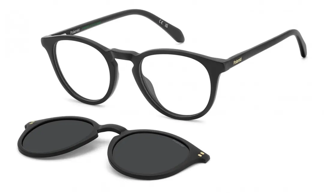 Polaroid PLD D638/C Matte black 49/21/129.8 MAN Brilmonturen