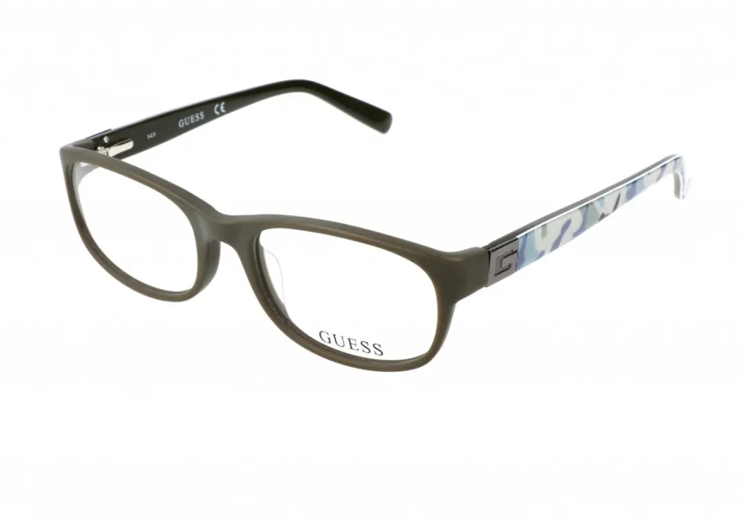 Guess GU9142 Matte dark green 48/16/130 Kinderen Brilmonturen