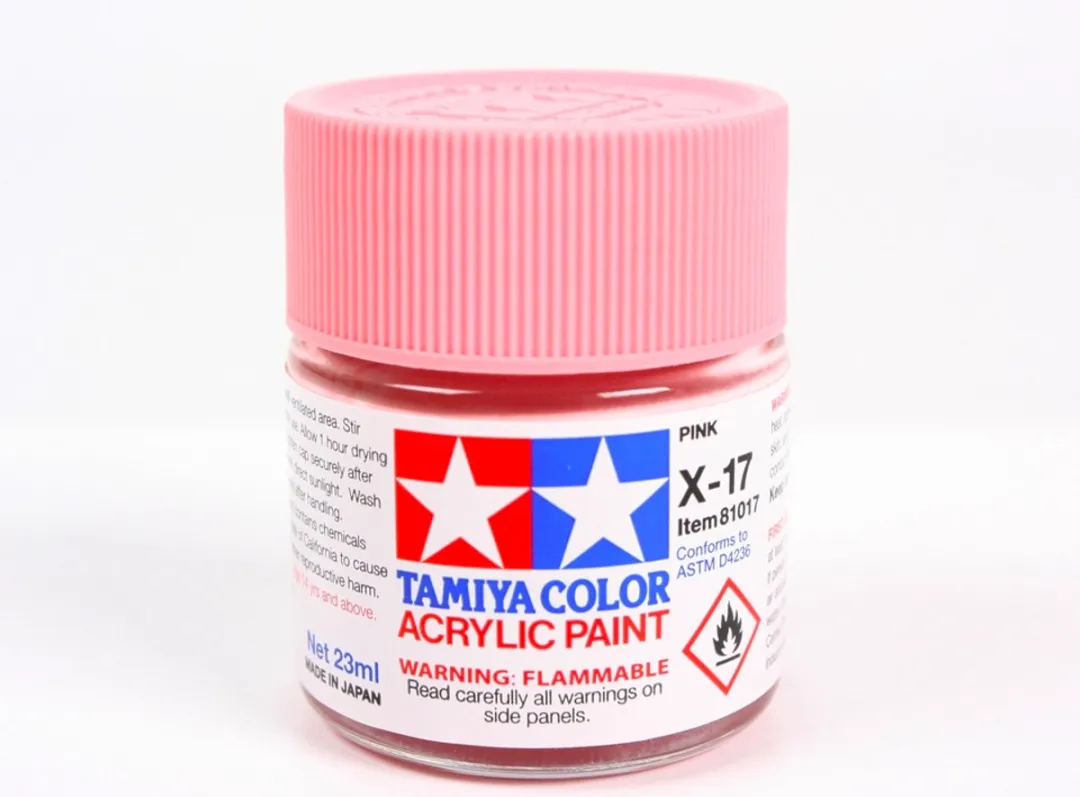 Tamiya X-17 Acrylverf - Roze Gloss - 23ml