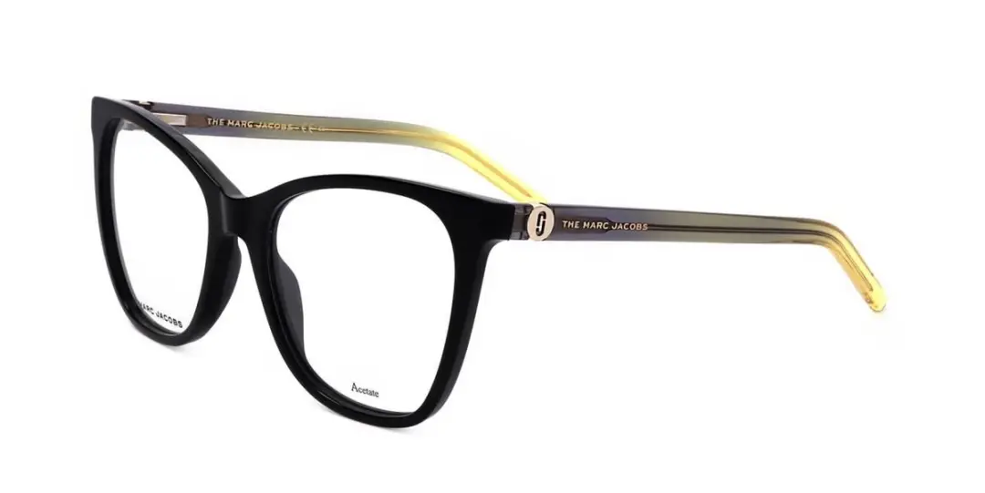 Marc Jacobs MARC 600 Black yellow 52/17/140 WOMAN Brilmonturen