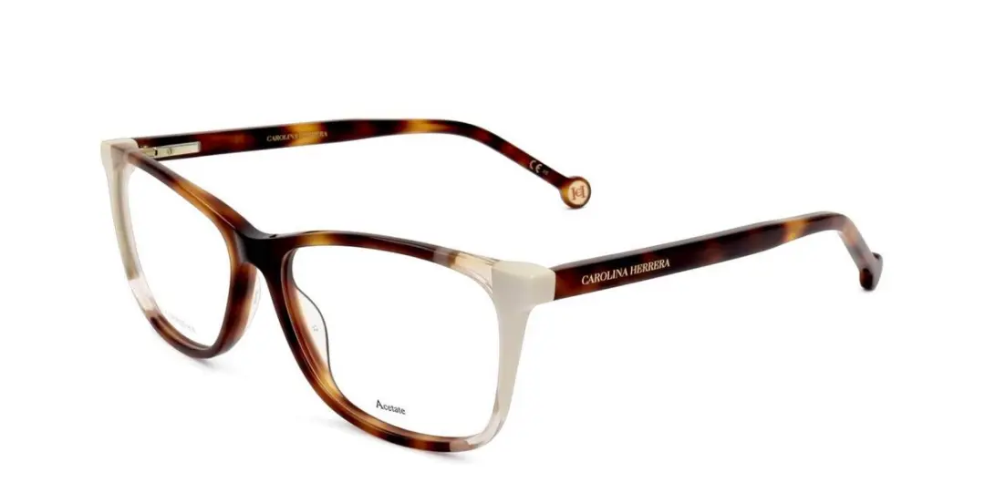 Carolina Herrera CH 0066 Havana ivory 55/14/145 WOMAN Brilmonturen