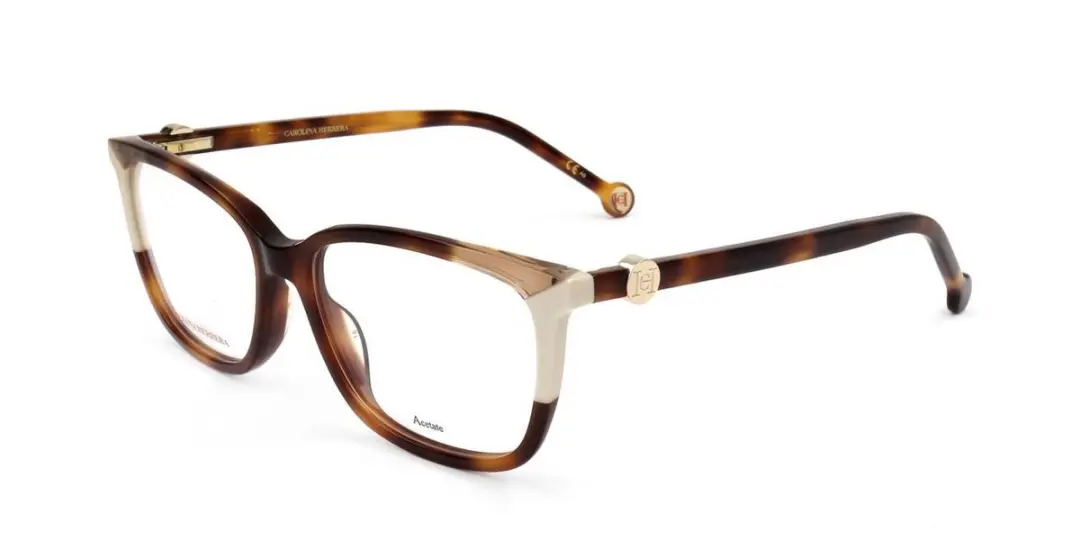 Carolina Herrera CH 0055 Havana ivory 54/15/145 WOMAN Brilmonturen