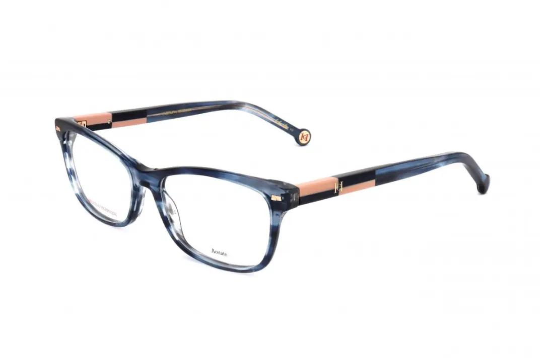 Carolina Herrera HER 0160 Blue horn 54/16/145 WOMAN Brilmonturen