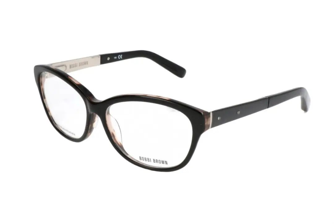 Bobbi Brown THE SCARLETT Black blush tortoise shiny black 54/15/135 WOMAN Brilmo