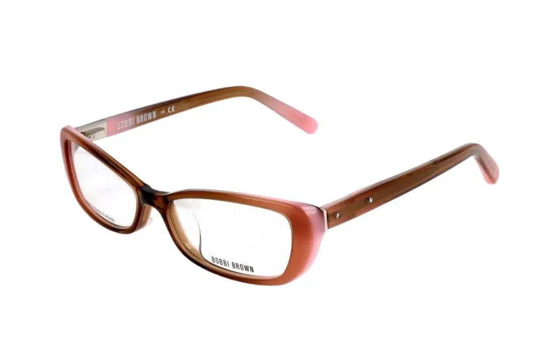 Bobbi Brown THE DEVIN Pink striped brown 52/15/135 WOMAN Brilmonturen