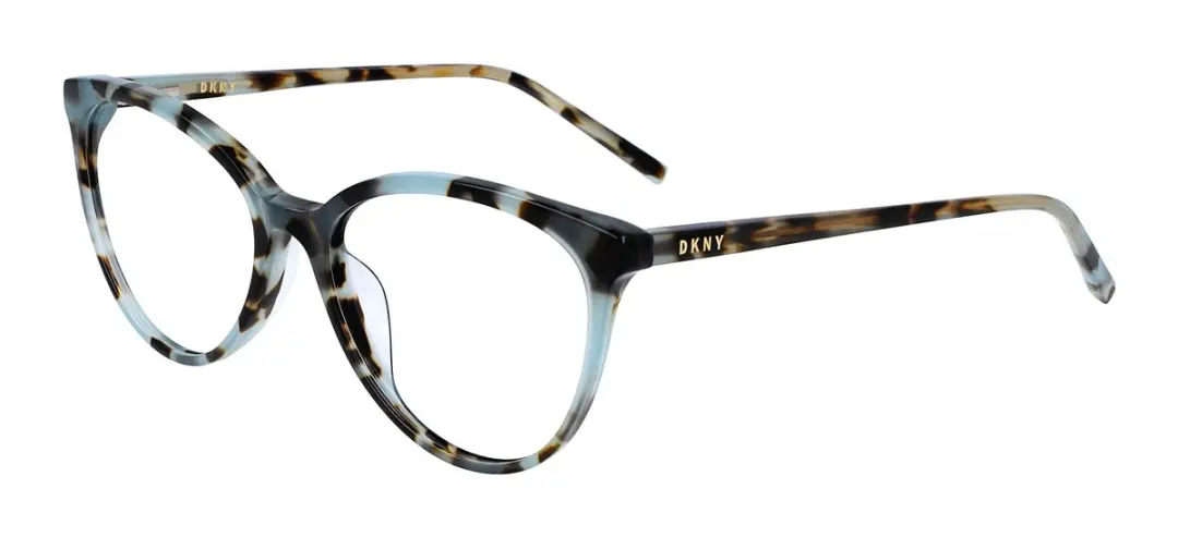 Dkny DK5003 (320) teal tortoise 53/16/135 WOMAN Brilmonturen