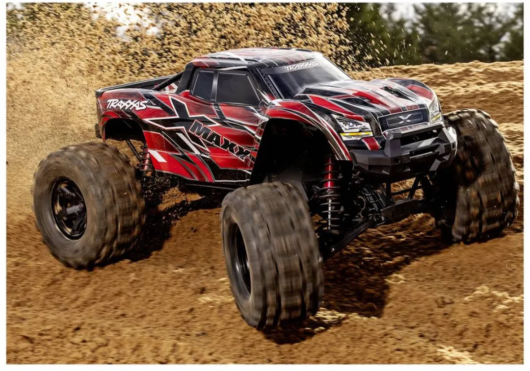 Traxxas X-Maxx 8S Belted Monster Truck - Oranje