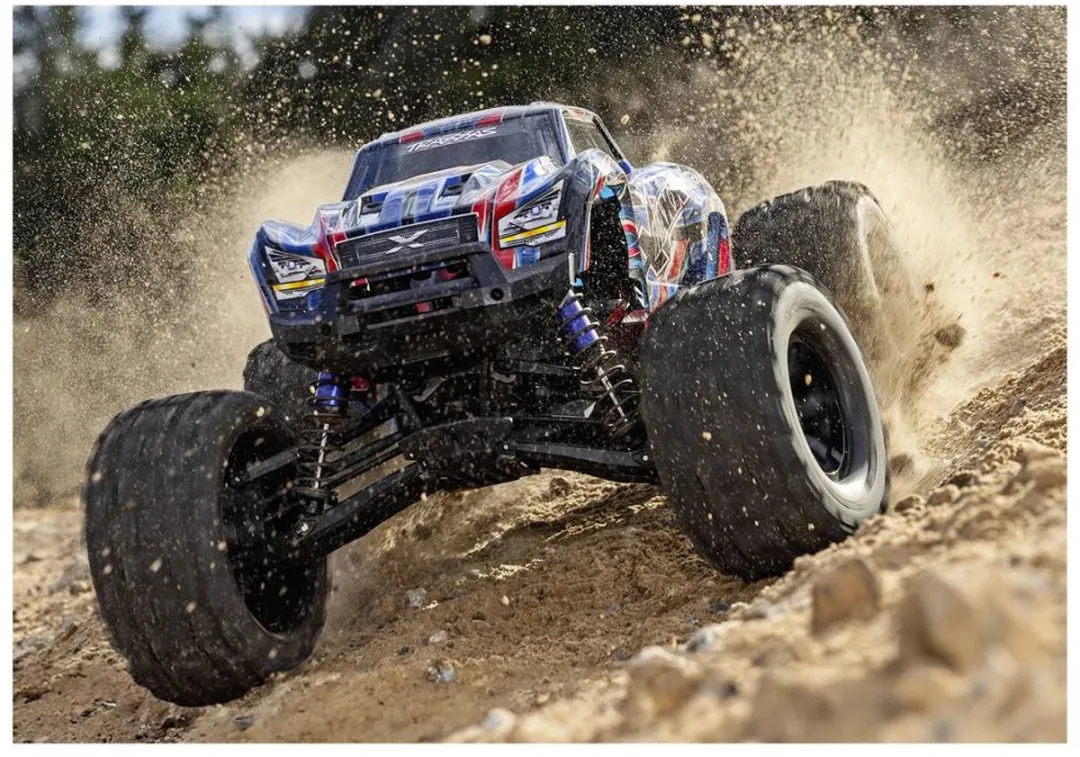 Traxxas X-Maxx 8S Belted Monster Truck - Oranje