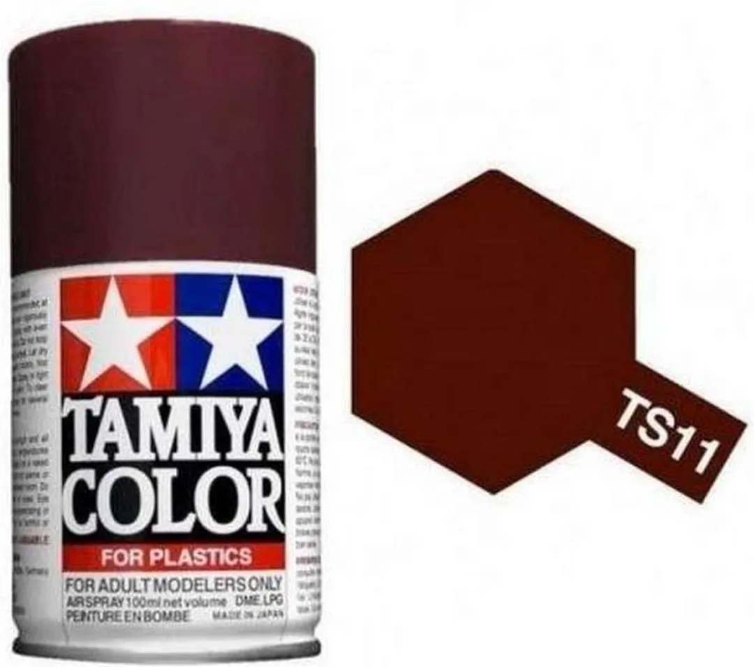 Tamiya TS-11 Maroon Brown Acryl Spray 100ml